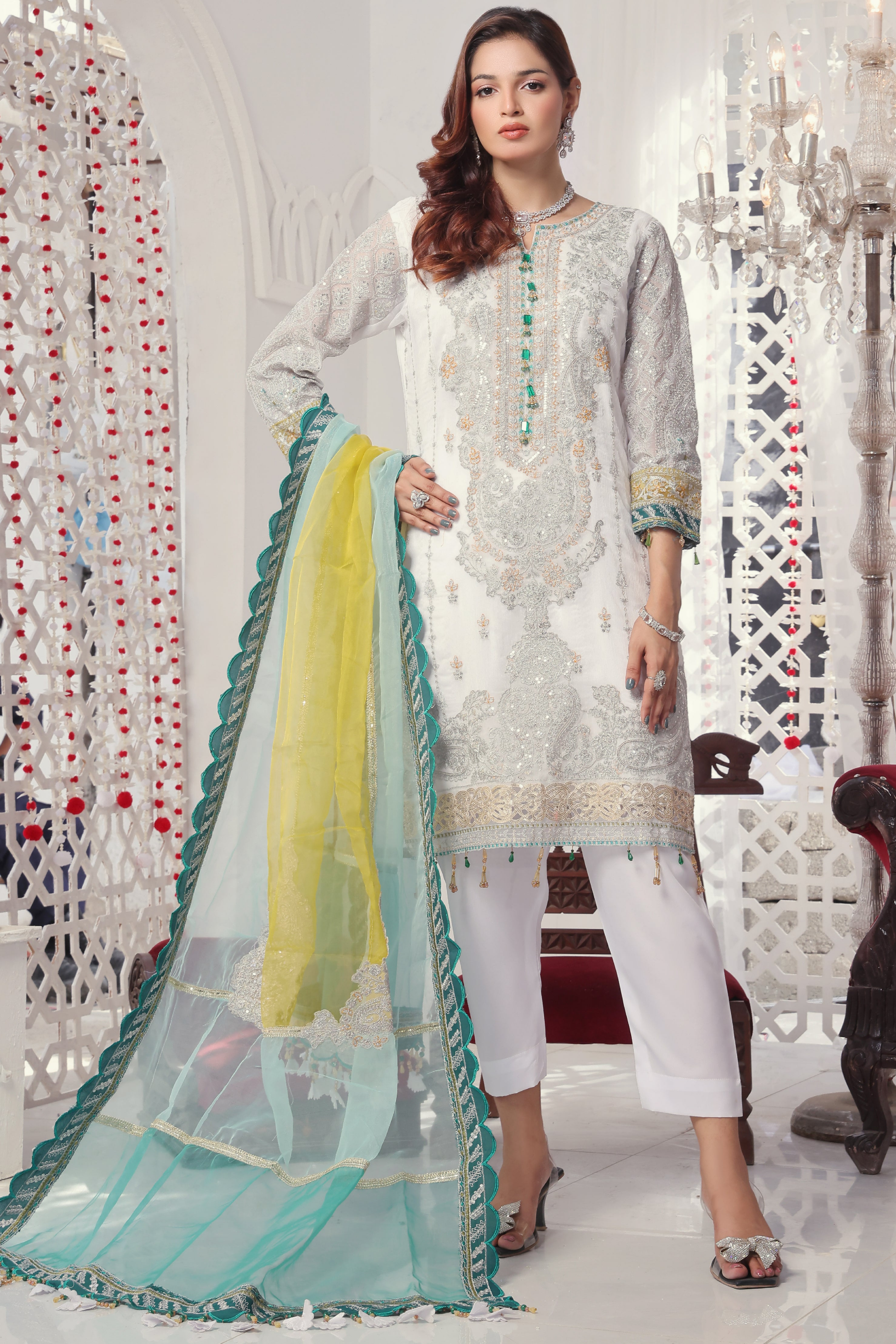 3 Piece Stitched - Zimal