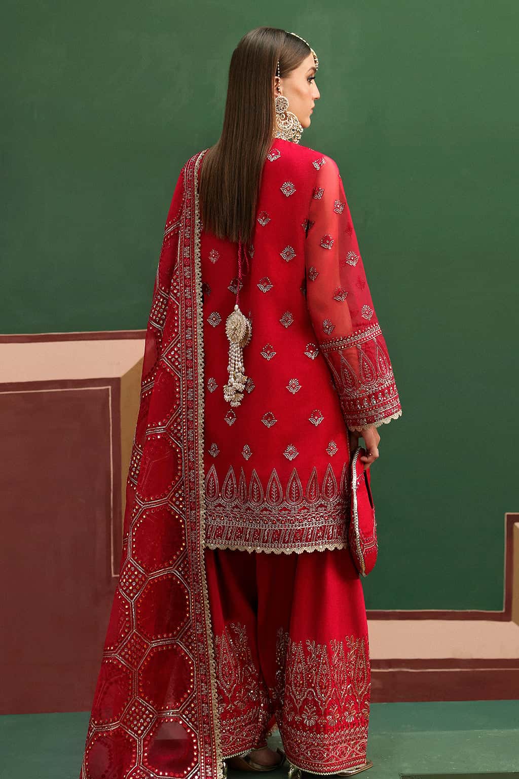 3 Piece Embroidered By Afrozeh - STITCHED