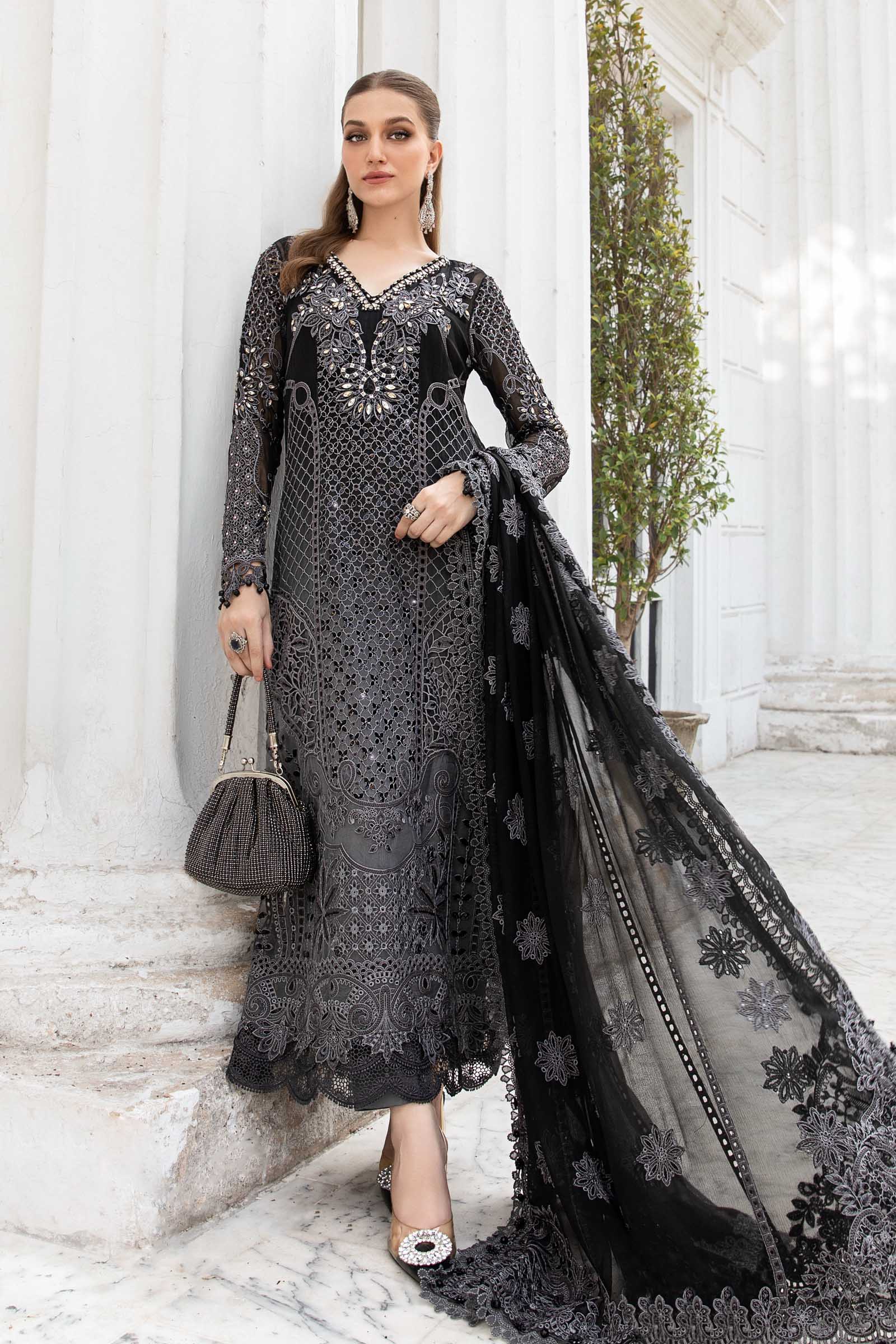 Embroidered Chiffon By Maria.B - STITCHED