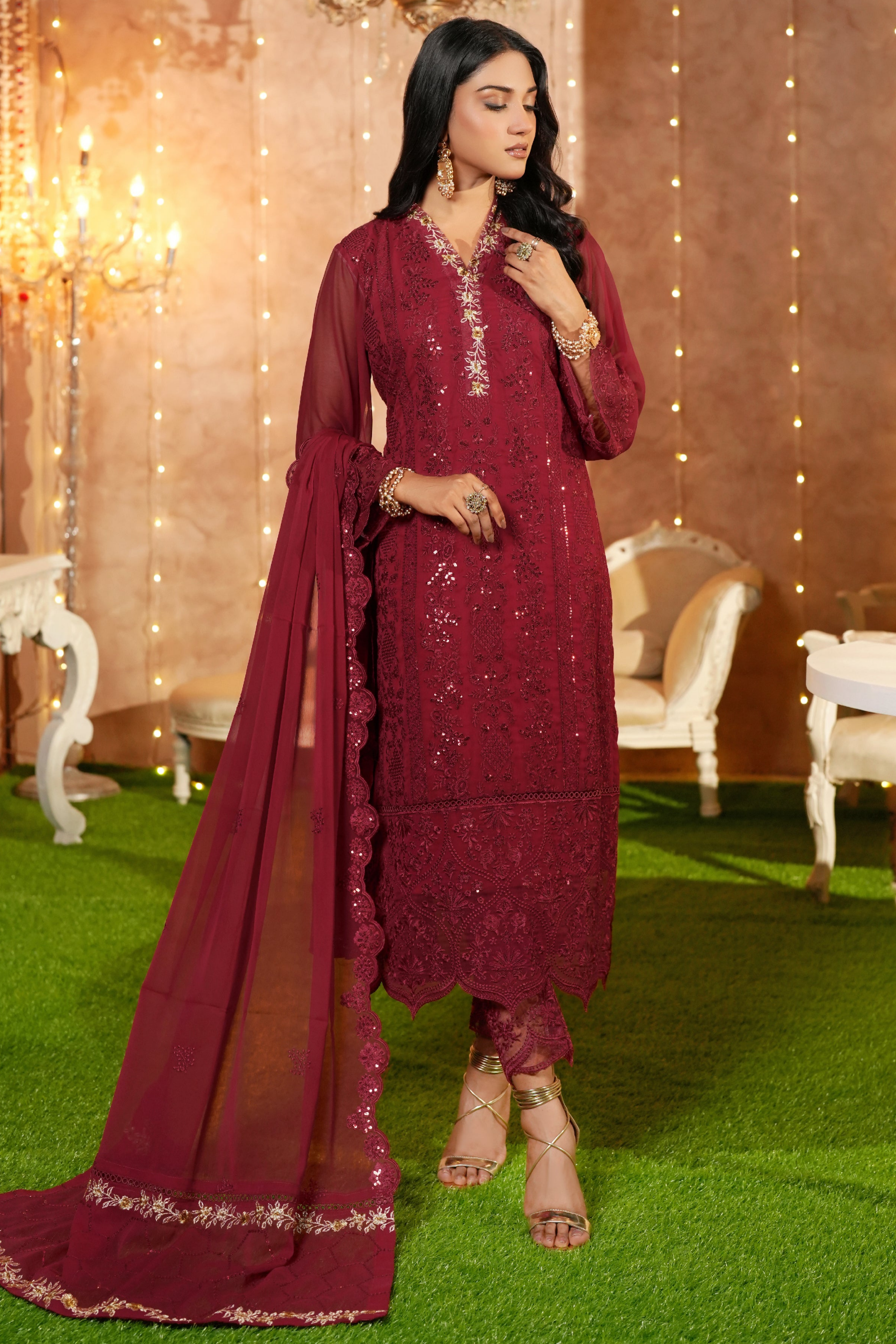 3 Piece Stitched - Eyla