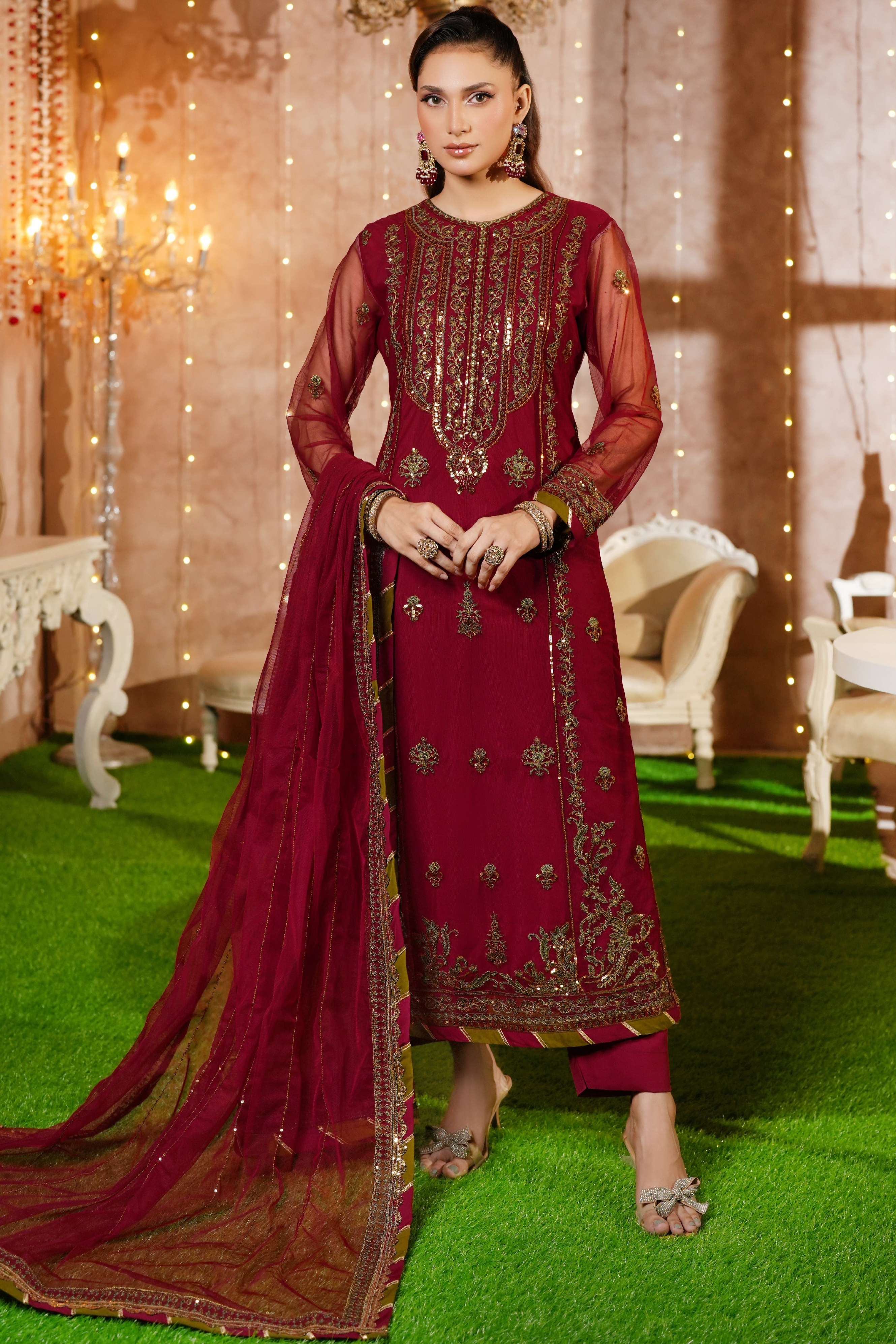 3 Piece Stitched - Zurne