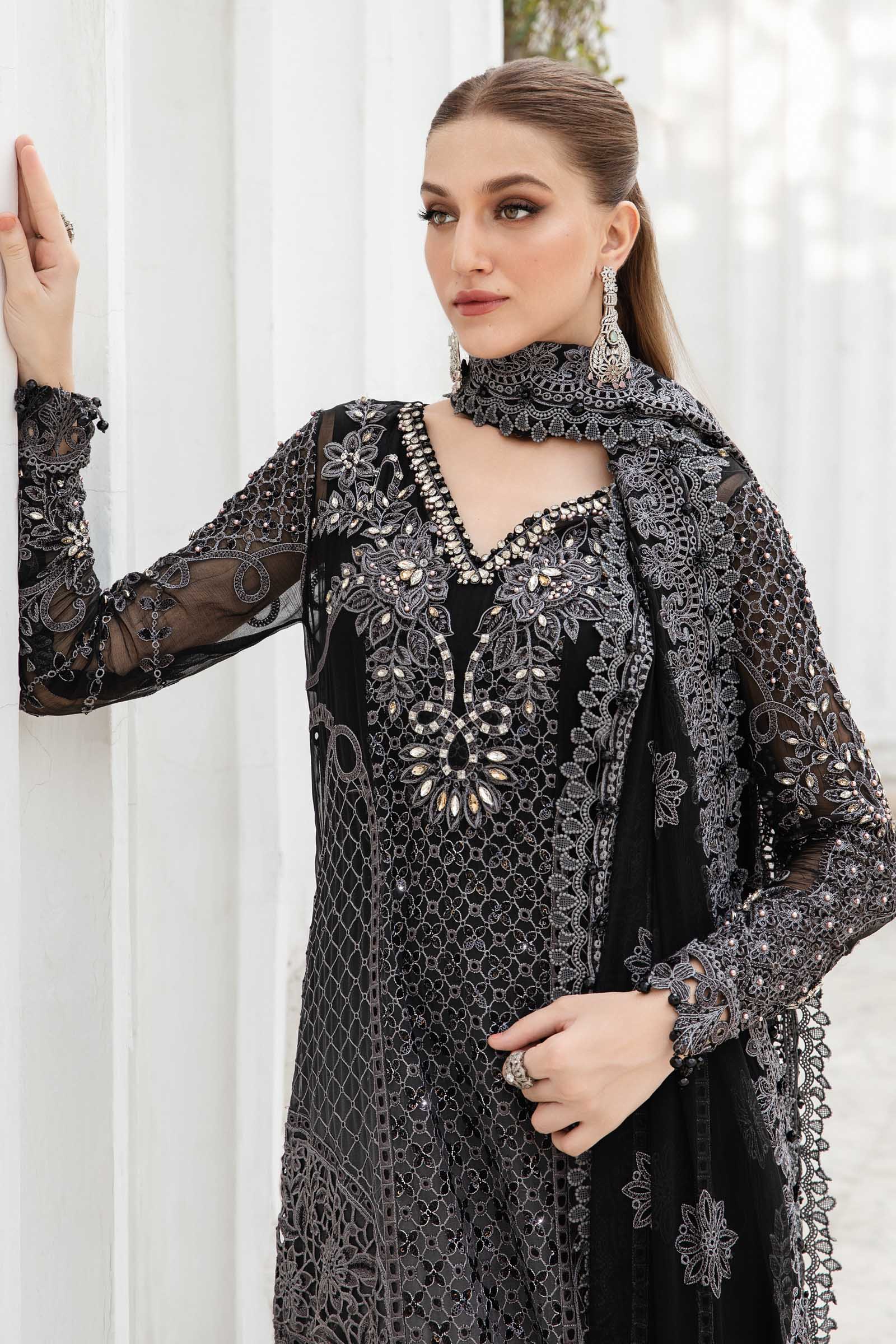 Embroidered Chiffon By Maria.B - STITCHED
