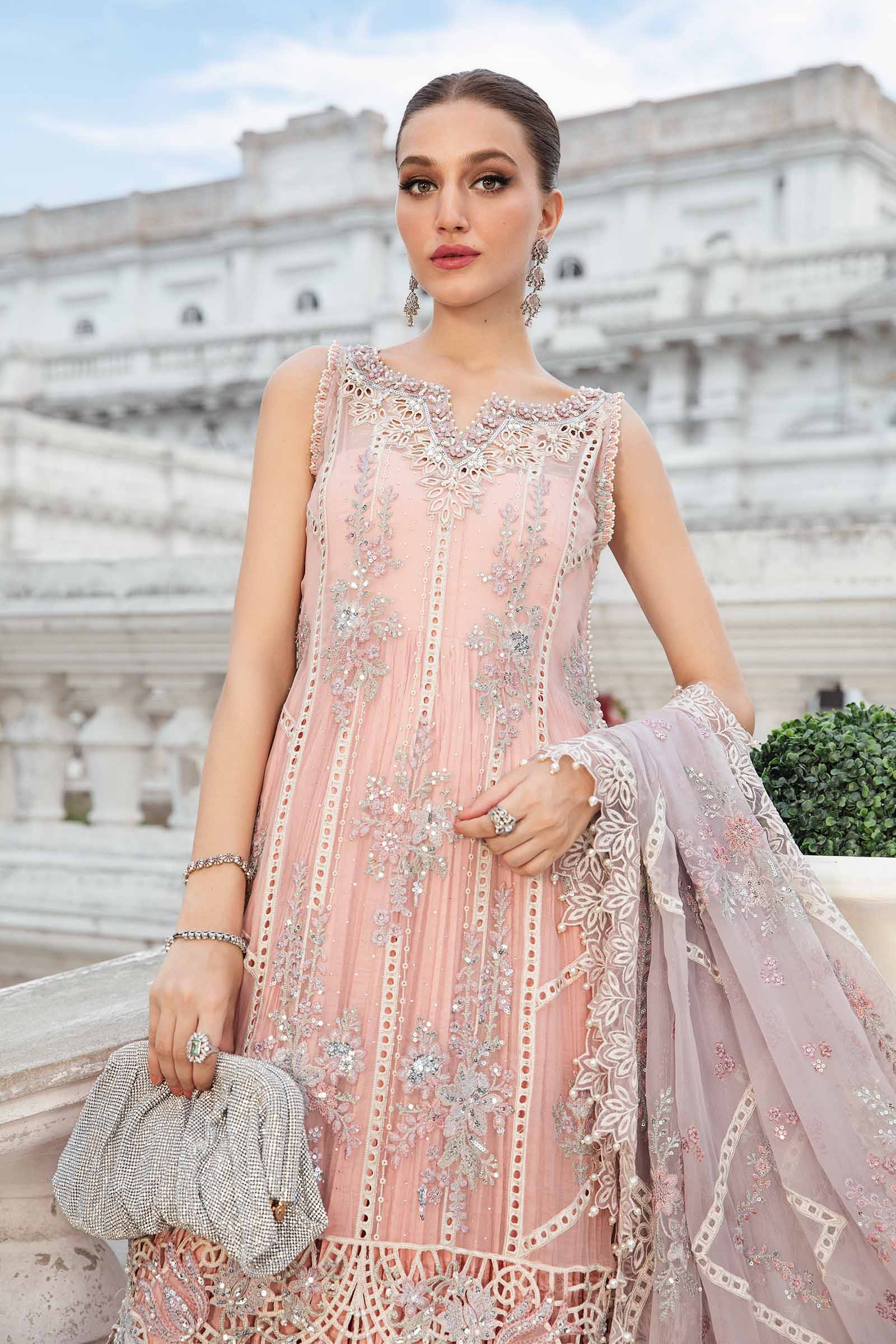 Embroidered Chiffon By Maria.B - STITCHED