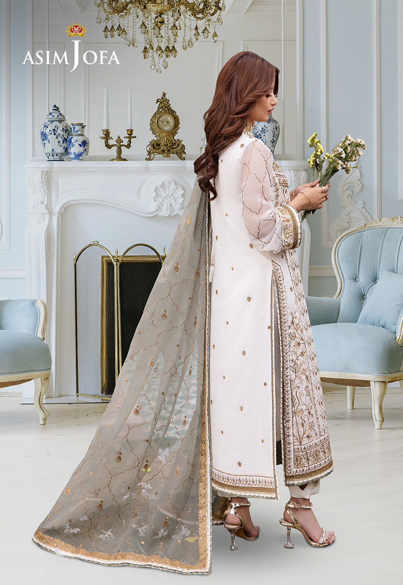 Embroidered Chiffon By Asim Jofa - STITCHED