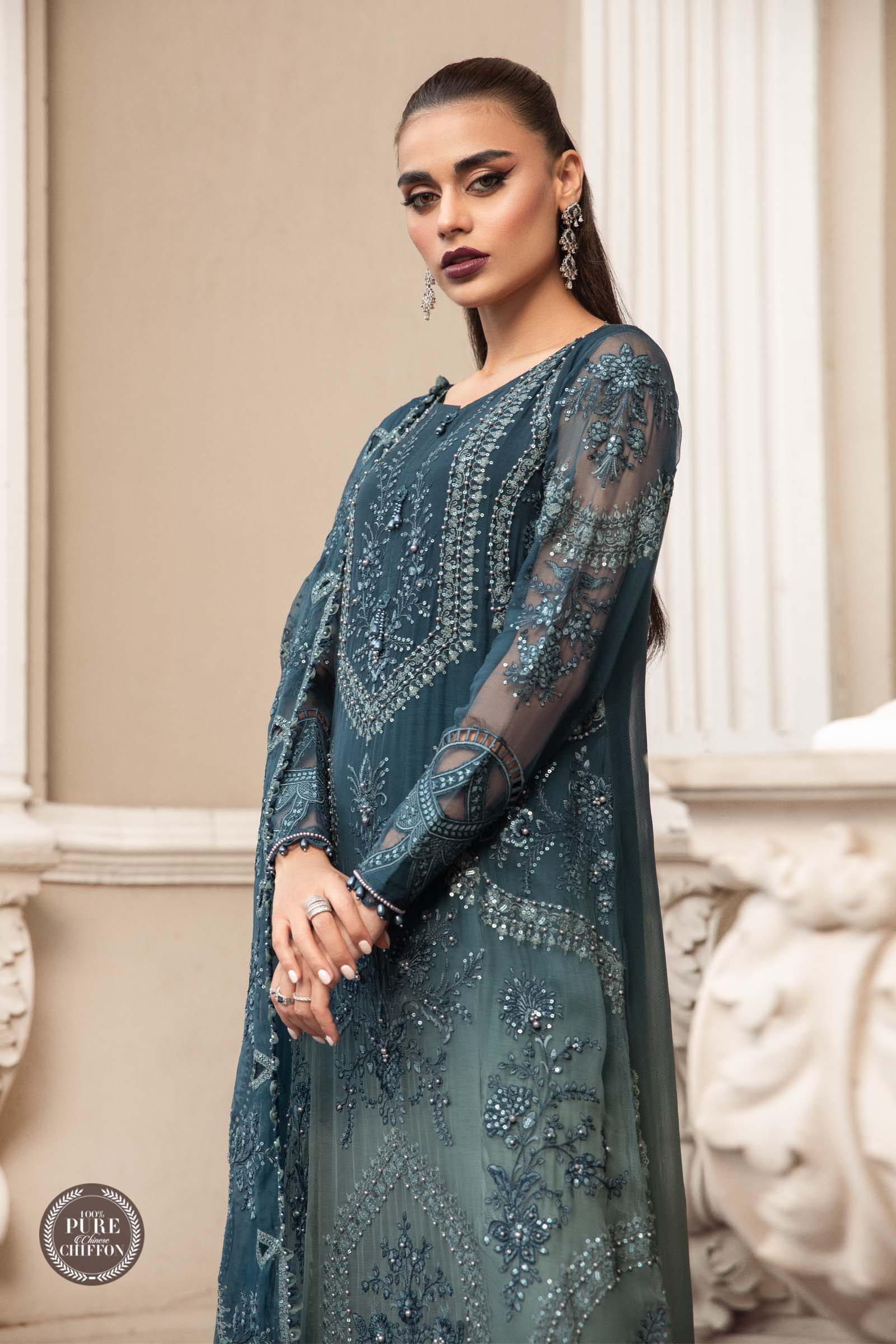 Teal Blue By Maria.B - STITCHED